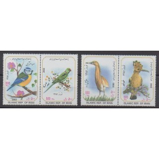 Iran - 2002 - No 2614/2617 - Oiseaux