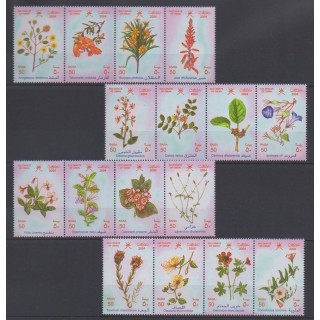 Oman - 2004 - No 523/538 - Fleurs