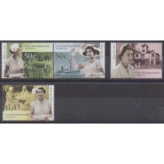 Cocos (Iles) - 2004 - No 397/408 - Royauté - Principauté