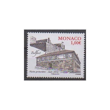 Monaco - 2016 - Nb 3030 - Monuments