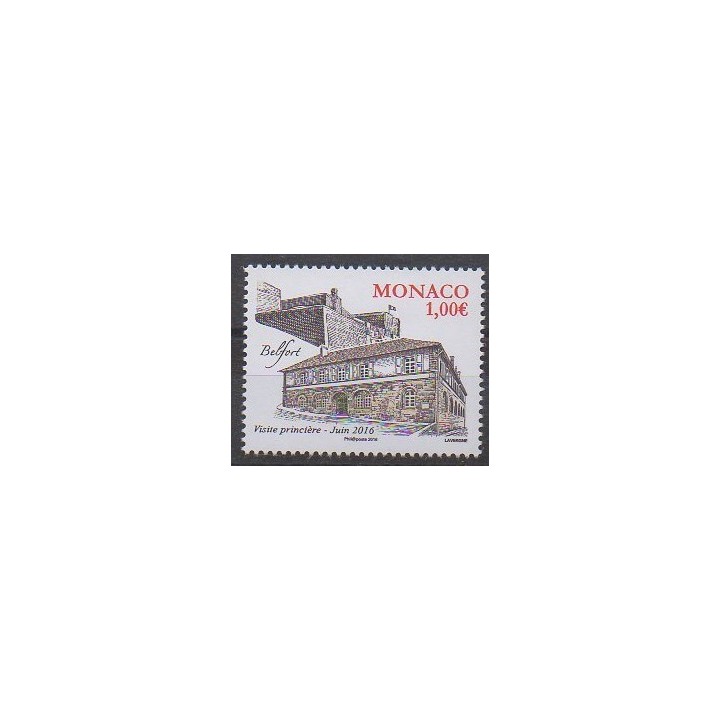 Monaco - 2016 - No 3030 - Monuments