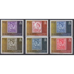 Jersey - 2010 - No 1573/1578 - Timbres sur timbres