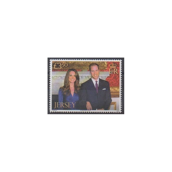 Jersey - 2011 - No 1638 - Royauté - Principauté