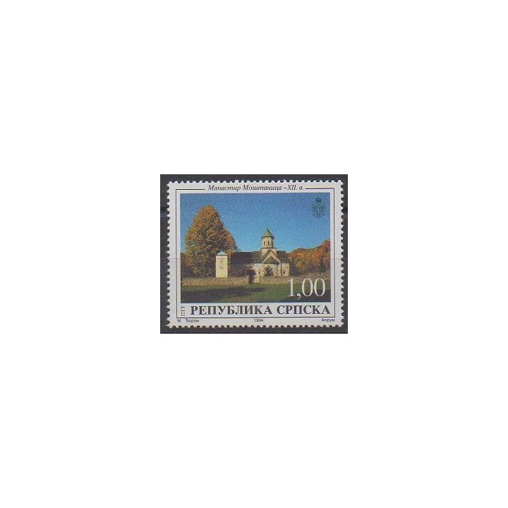 Bosnie-Herzégovine République Serbe - 1994 - No 38 - Églises