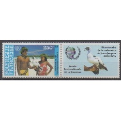 Polynésie - Poste aérienne - 1985 - No PA188 - Oiseaux