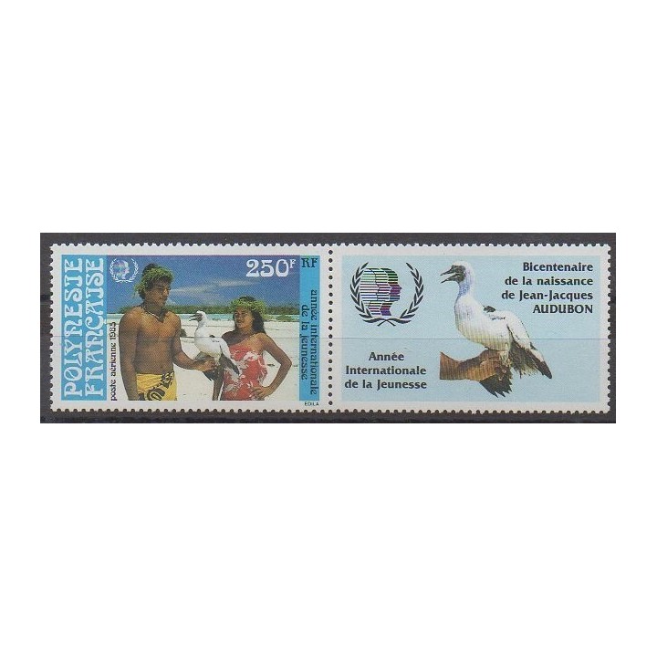 Polynesia - Airmail - 1985 - Nb PA188 - Birds