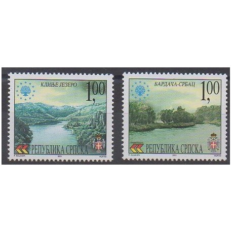 Bosnia and Herzegovina Serbian Republic - 2001 - Nb 207/208 - Environment