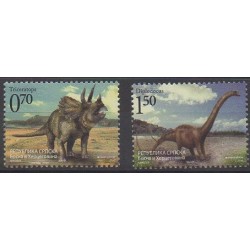 Bosnia and Herzegovina Serbian Republic - 2009 - Nb 425/426 - Prehistoric animals