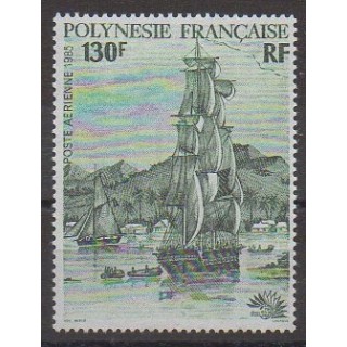 Polynesia - Airmail - 1985 - Nb PA189 - Boats