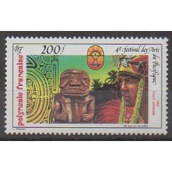 Polynésie - Poste aérienne - 1985 - No PA187 - Art