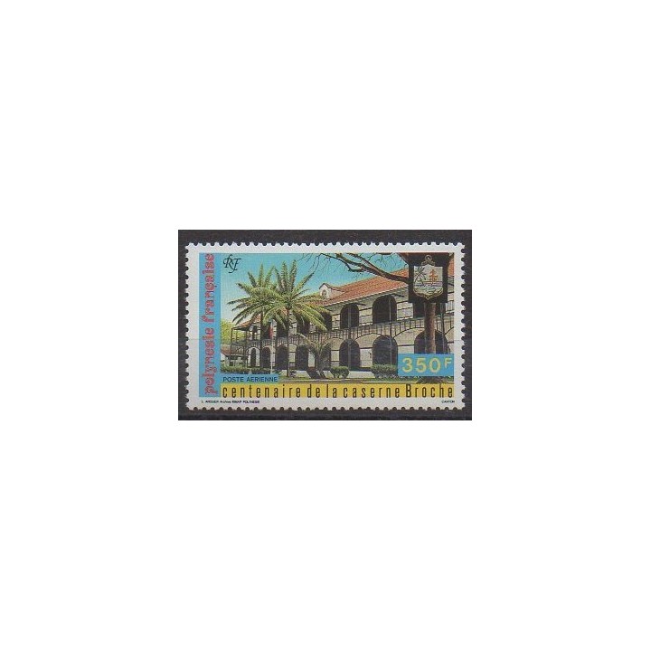 Polynesia - Airmail - 1987 - Nb PA196 - Monuments