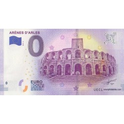 Euro banknote memory - 13 - Arènes d'Arles - 2019-2