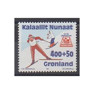 Groenland - 1994 - No 232 - Jeux olympiques d'hiver