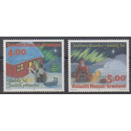 Greenland - 1994 - Nb 242/243 - Christmas