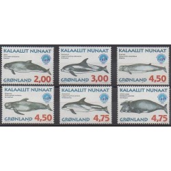 Greenland - 1998 - Nb 295/300 - Sea animals - Mamals