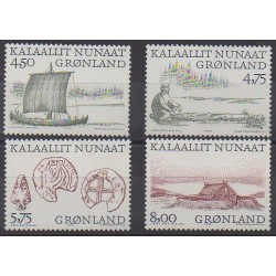Greenland - 1999 - Nb 318/321 - Various Historics Themes