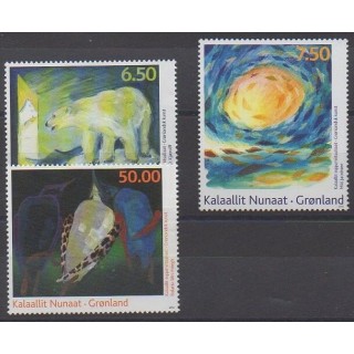 Greenland - 2010 - Nb 530/532 - Paintings