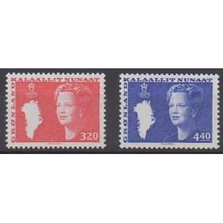 Greenland - 1989 - Nb 177/178