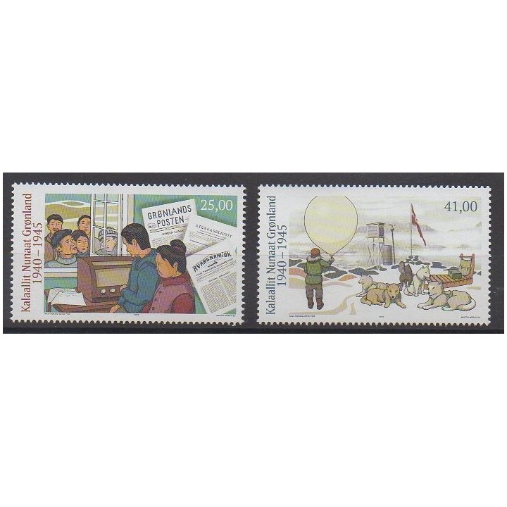 Greenland - 2019 - Nb 782/783 - Second World War