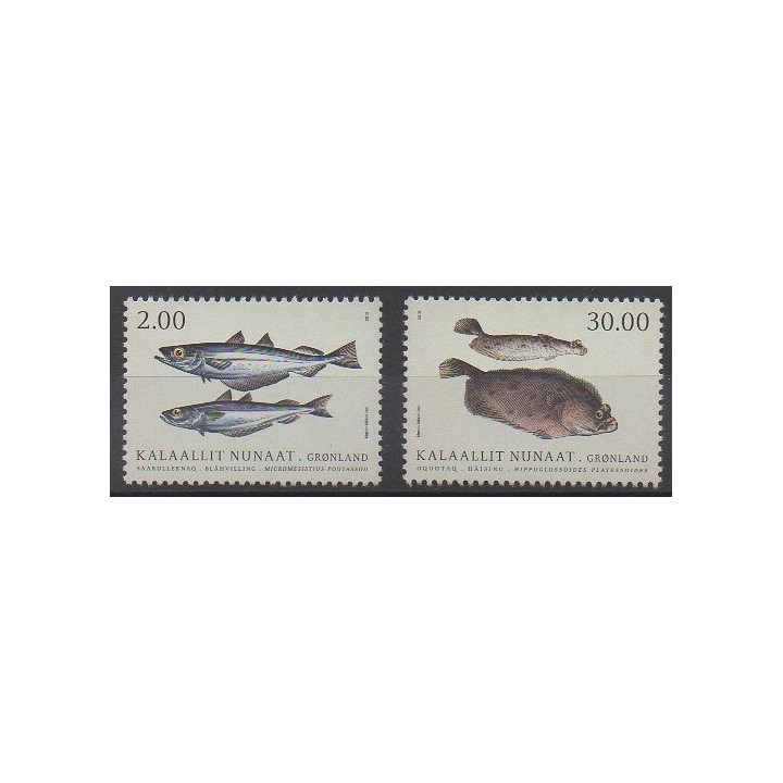 Groenland - 2019 - No 784/785 - Animaux marins