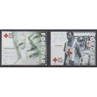 Faroe (Islands) - 2001 - Nb 383/384 - Health