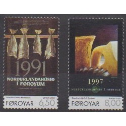 Faroe (Islands) - 2003 - Nb 444/445 - Art - Europa