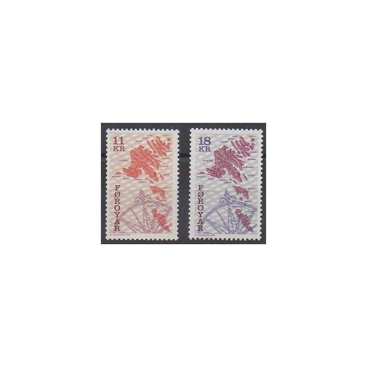 Faroe (Islands) - 1997 - Nb 316/317