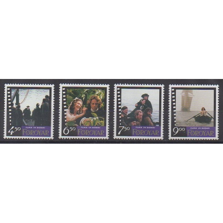Faroe (Islands) - 1997 - Nb 318/321 - Cinema
