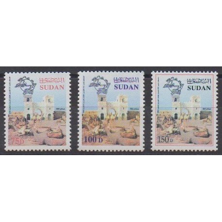 Sudan - 2000 - Nb 493/495 - Postal Service