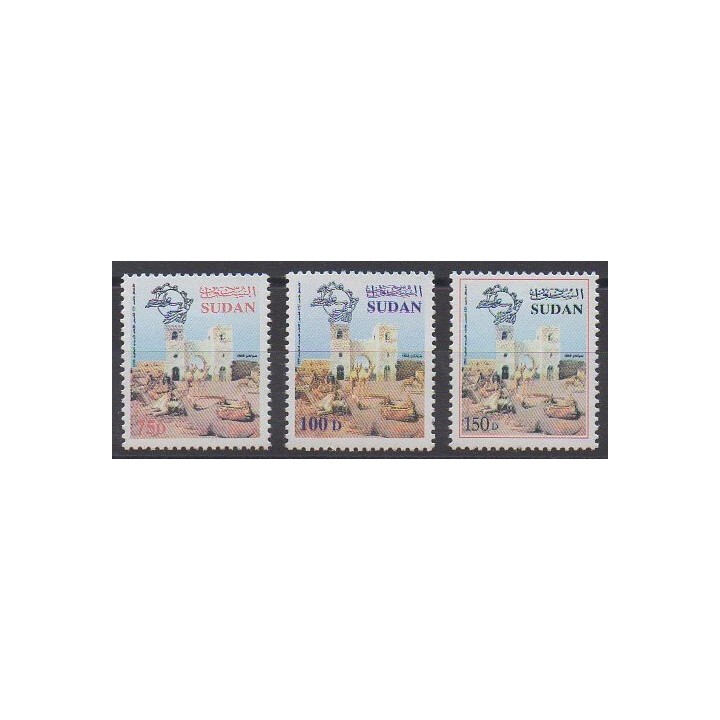 Soudan - 2000 - No 493/495 - Service postal