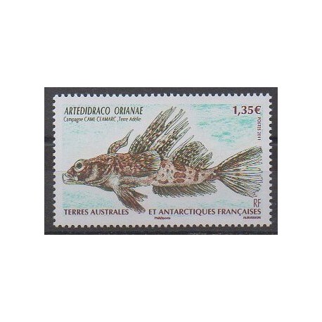 French Southern and Antarctic Territories - Post - 2011 - Nb 583 - Sea animals