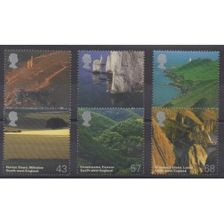 Grande-Bretagne - 2005 - No 2616/2621 - Sites