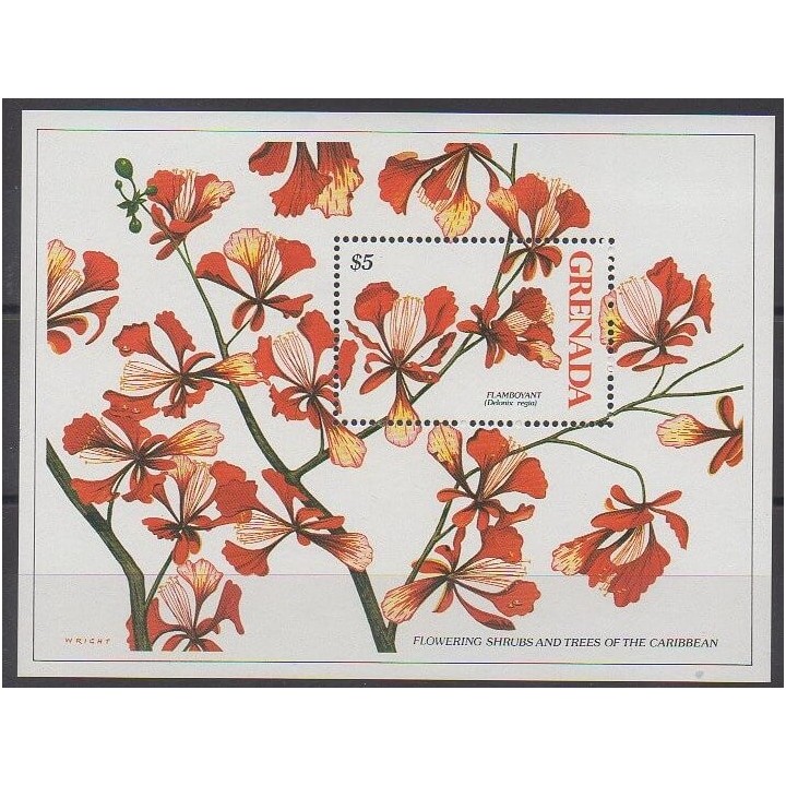 Grenade - 1988 - No BF203 - Fleurs