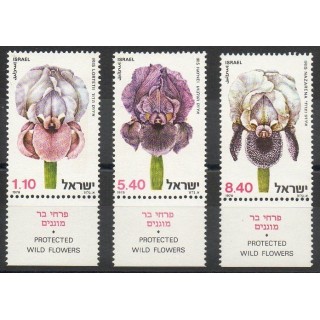 Timbres - Thème environnement - Israël - 1978- No 724/726