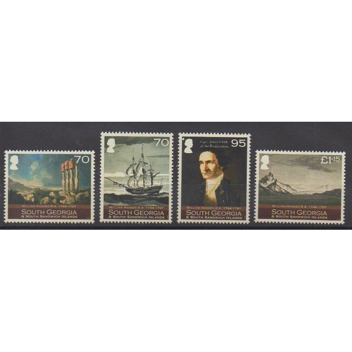 Falkland-Géorgie du Sud et Sandwich du Sud - 2010 - No 495/498 - Navigation