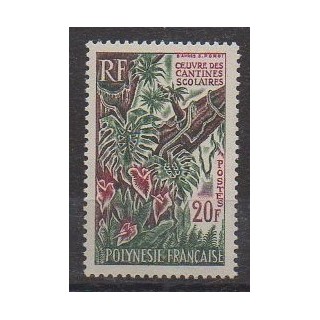 Polynésie - 1965 - No 35 - Arbres