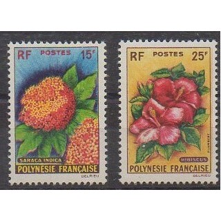 Polynésie - 1962 - No 15/16 - Fleurs