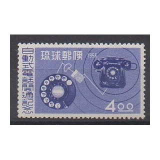 Ryu-Kyu - 1956 - No 40 - Télécommunications