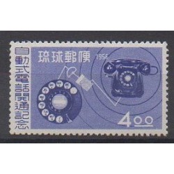 Ryu-Kyu - 1956 - No 40 - Télécommunications