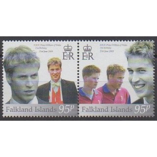 Falkland - 2003 - Nb 846/847 - Royalty