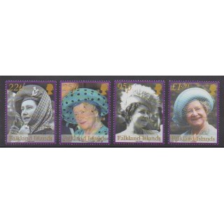 Falkland - 2002 - Nb 827/830 - Royalty