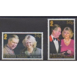 Falkland - 2005 - No 904/905 - Royauté - Principauté