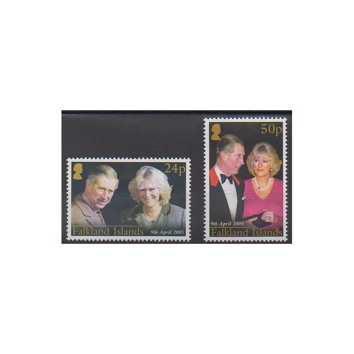Falkland - 2005 - No 904/905 - Royauté - Principauté
