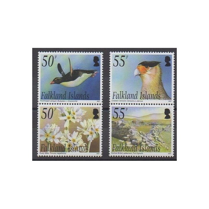 Falkland - 2007 - No 985/988 - Animaux