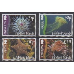 Falkland - 2012 - Nb 1093/1096 - Sea animals
