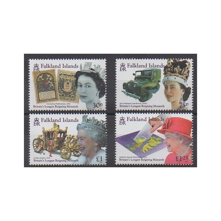 Falkland - 2015 - Nb 1209/1212 - Royalty