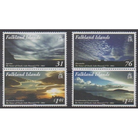 Falkland - 2015 - No 1219/1222 - Sciences et Techniques