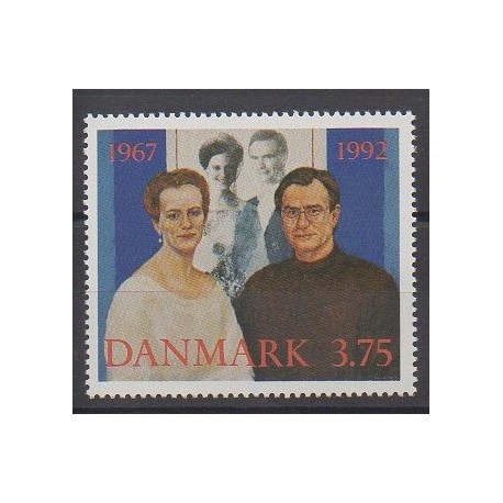 Denmark - 1992 - Nb 1034 - Royalty