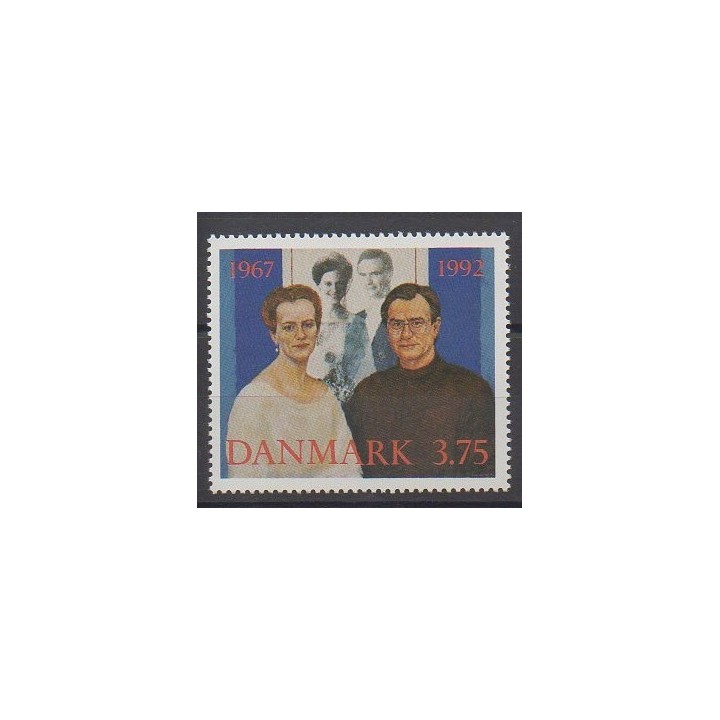 Danemark - 1992 - No 1034 - Royauté - Principauté