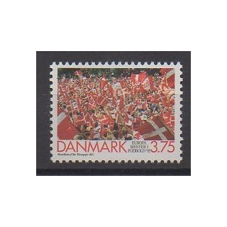 Denmark - 1992 - Nb 1038 - Football